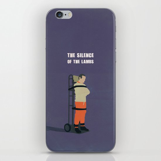 The Silence Of The Lambs Minimalist iPhone & iPod Skin