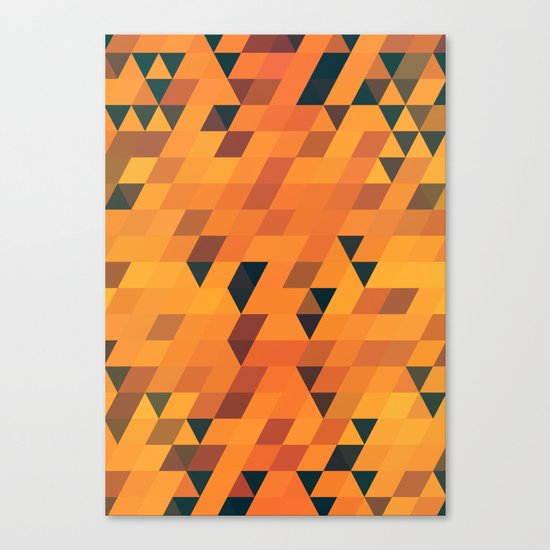 Gold Pattern Canvas Print