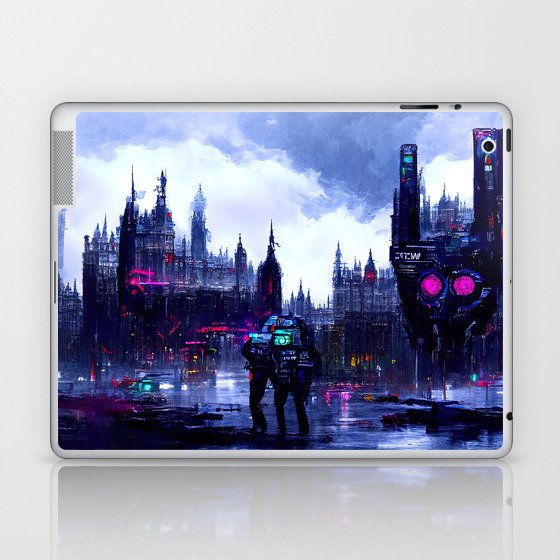 Westminster Cyberpunk Laptop & iPad Skin