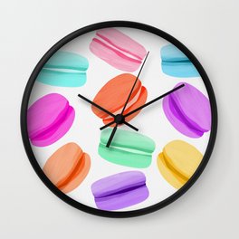 Macaron Rainbow Wall Clock