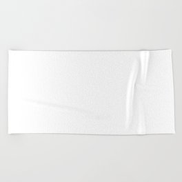 White Vanilla Beach Towel