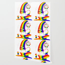 Pride trip rainbow design  Wallpaper