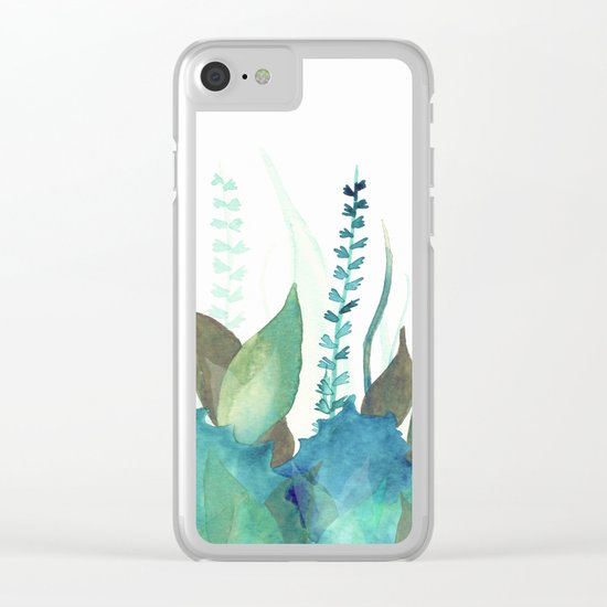 Botanical vibes 04 Clear iPhone Case