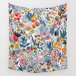 Flowers Wall Tapestry