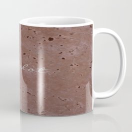Merlot Wine Red Travertine - Rustic - Rustic Glam Coffee Mug
