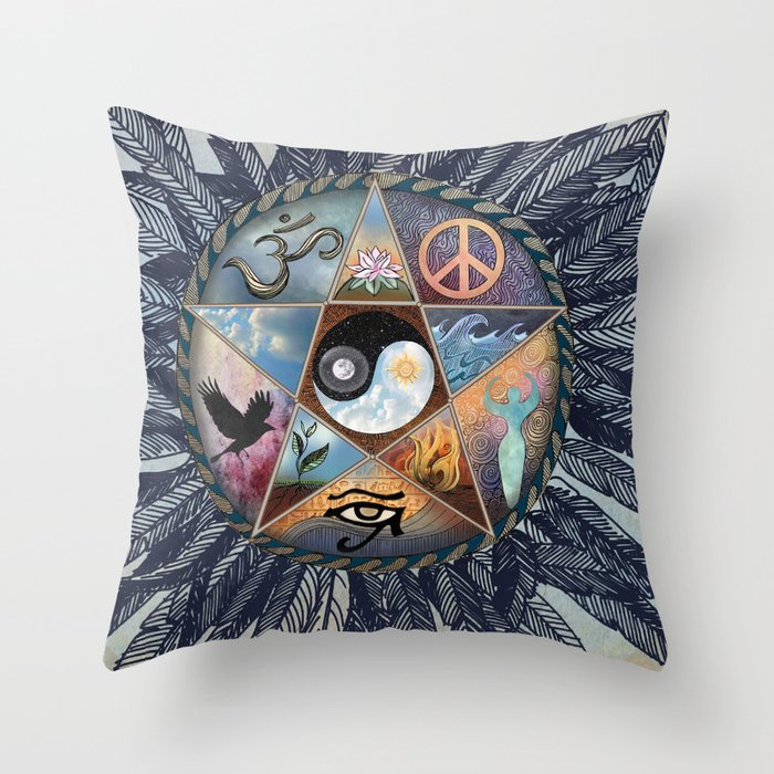 All Tribes Heed the Call Throw Pillow
