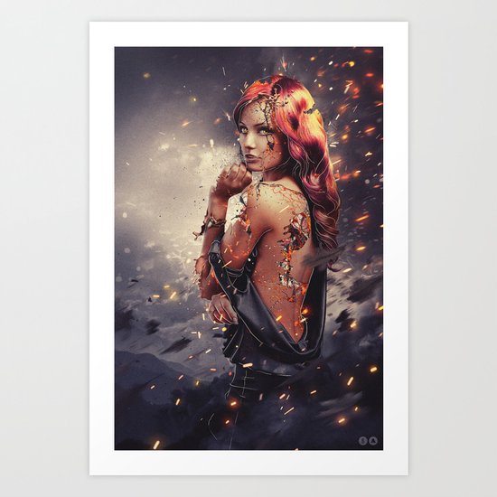 Endure Art Print