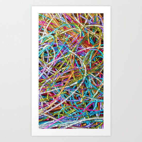 Love is Delightfully Chaotic Art Print