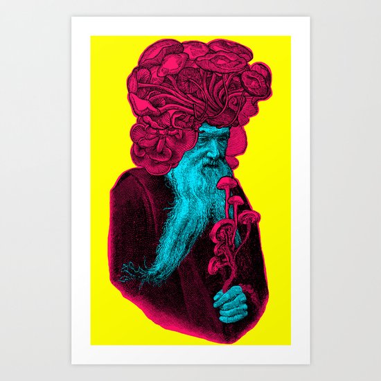 PSILOCIBINA Art Print