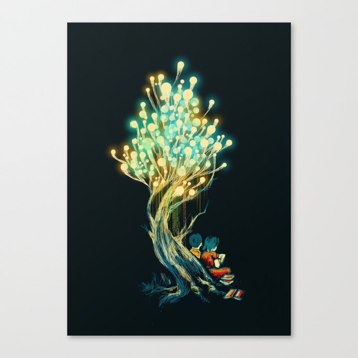 ElectriciTree Canvas Print