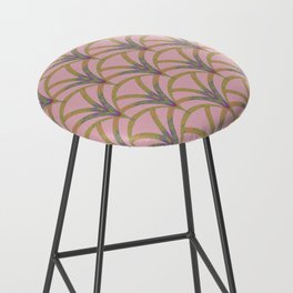 Abstract scales Bar Stool