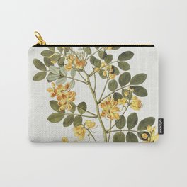 Cassia 1 Carry-All Pouch | Pastel, Botanicalplate, Oil, Cassia, Drawing, Pastelvintage, Graphite, Acrylic, Flower 
