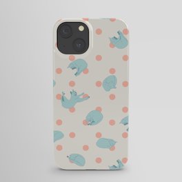 Mike the Cat. blue iPhone Case