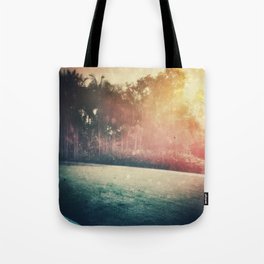 Sun Drenched Palms  Tote Bag