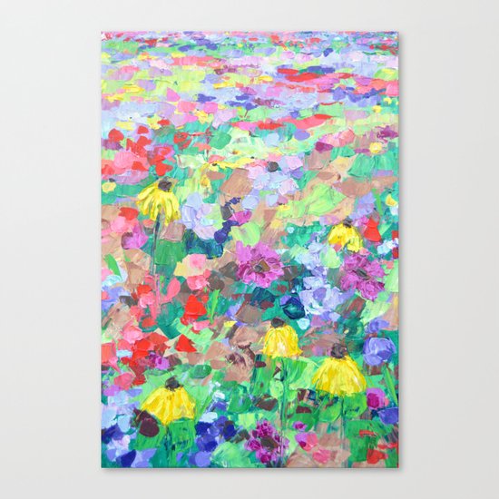 Texas Wildflowers Canvas Print