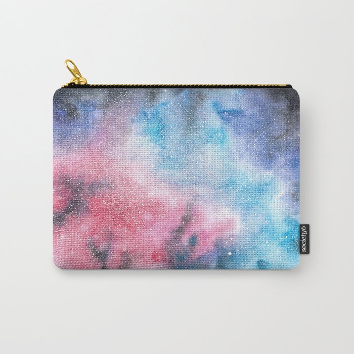 Watercolor Nebula II Carry-All Pouch
