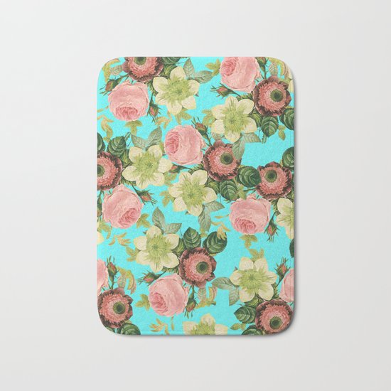 Hawaiian Flora #society6 #decor #buyart Bath Mat