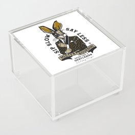 Mister Bourbon: Drink Like A Gentleman Jackalope Design Acrylic Box