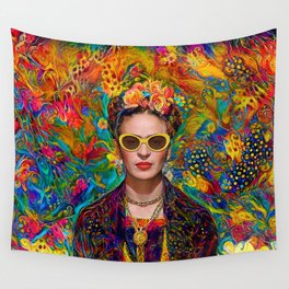 Sunglasses Frida Wall Tapestry