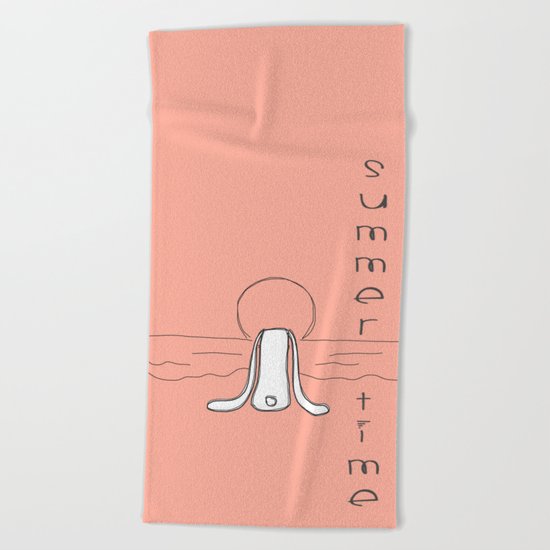Summertime Beach Towel