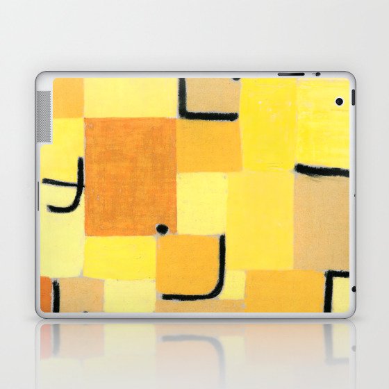 Paul Klee - Signs In Yellow 1937 Laptop & iPad Skin