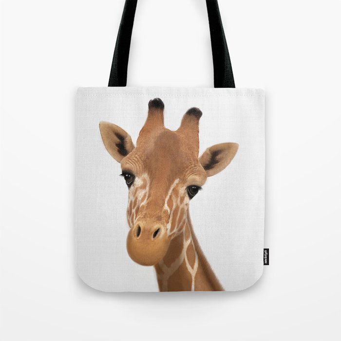 Safari Nursery Art Giraffe Print Animals Wall Baby Safari Nursery Art Giraffe Print Animals Wall Baby Tote Bag
