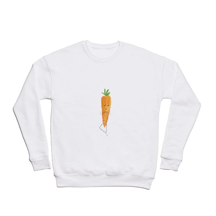 Yoga Carrot Crewneck Sweatshirt