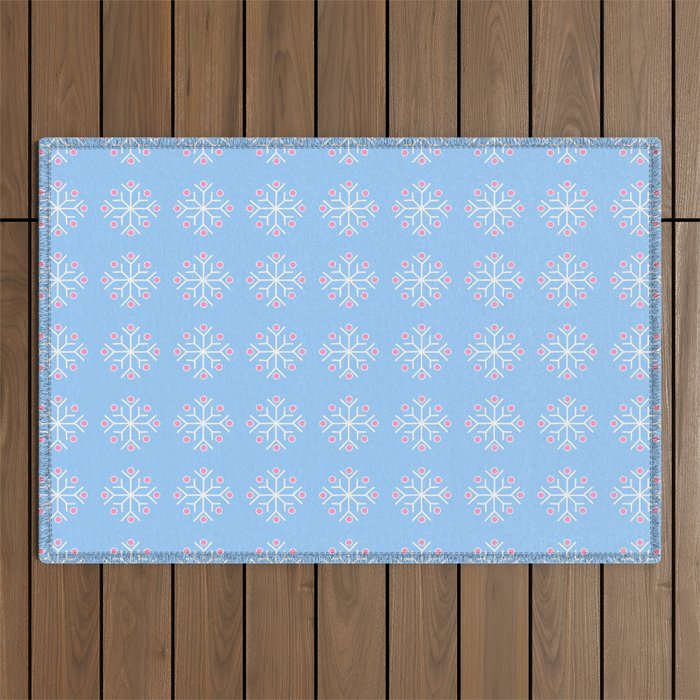 snowflake 6 For Christmas ! Outdoor Rug