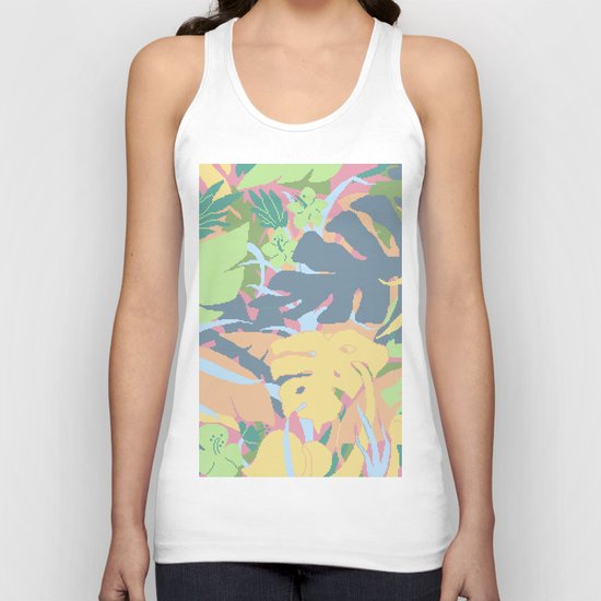 Jungle Flora 2 Unisex Tank Top