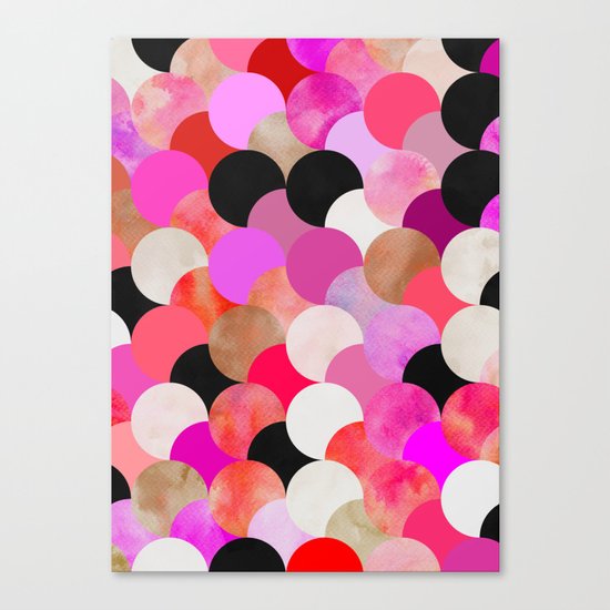 colour + pattern 22 Canvas Print