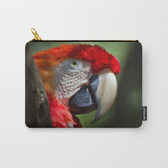 Scarlet Macaw Carry-All Pouch