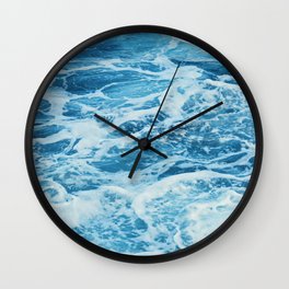 Aqua blue Wall Clock