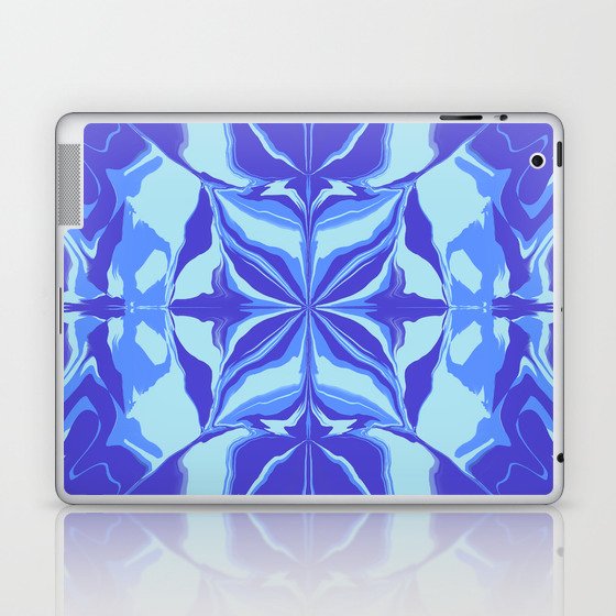 Fashionista Blue Medley  Laptop & iPad Skin