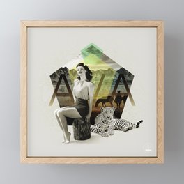 Divas: Ava Gardner. Framed Mini Art Print