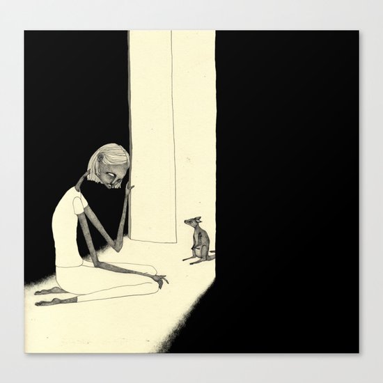 Can I help You ? Canvas Print