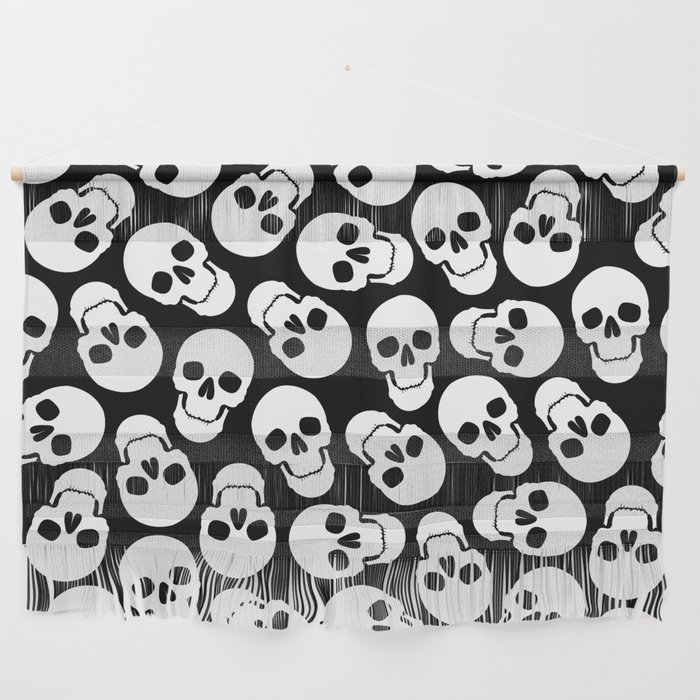 Skull Pattern Wall Hanging