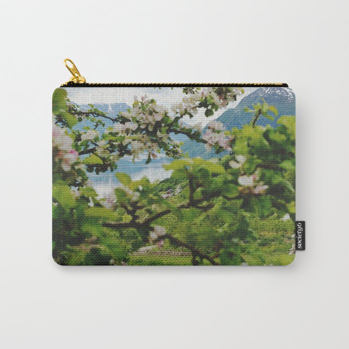 norwegian cherry blossom  Carry-All Pouch