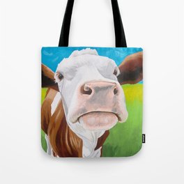 Gertrude the Gentle Cow Tote Bag