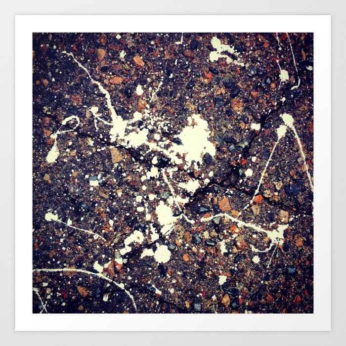 splattered paint art print by adhgraphicdesign society6