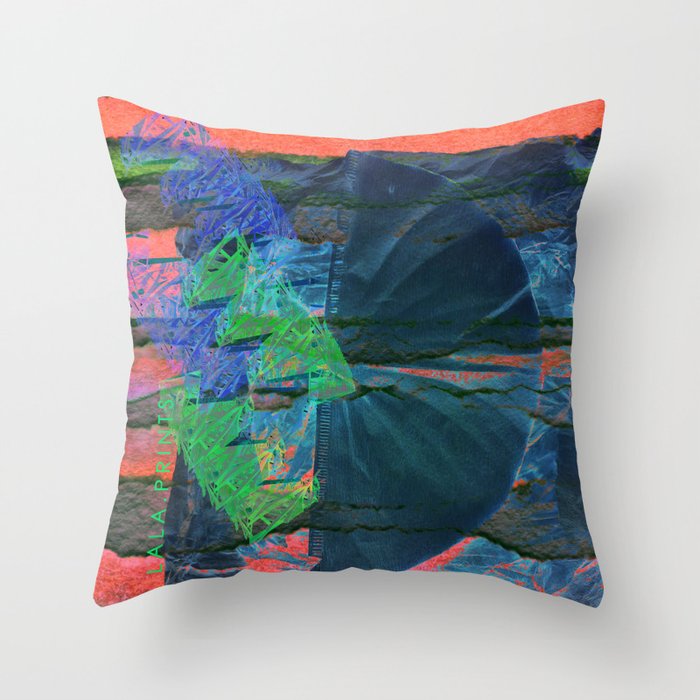 Abstract Throw Pillow
