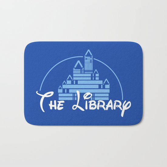 The Library Bath Mat