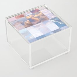 Cloud Collage Acrylic Box