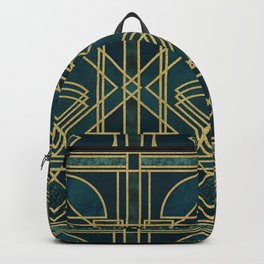 Art Deco Elegant Gatsby Style Backpack