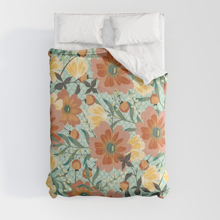 Flourish Baroque Pattern 03 Comforter