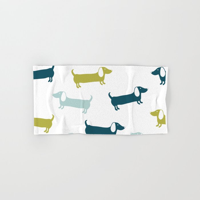 Emily bond dachshund towels top