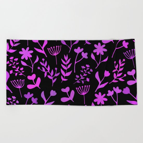 Lovely Pattern XII Beach Towel