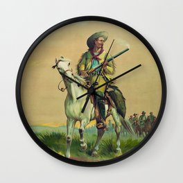 Buffalo Bill Cody - The Scout Wall Clock