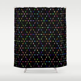 Arrows and Stars 2 Shower Curtain