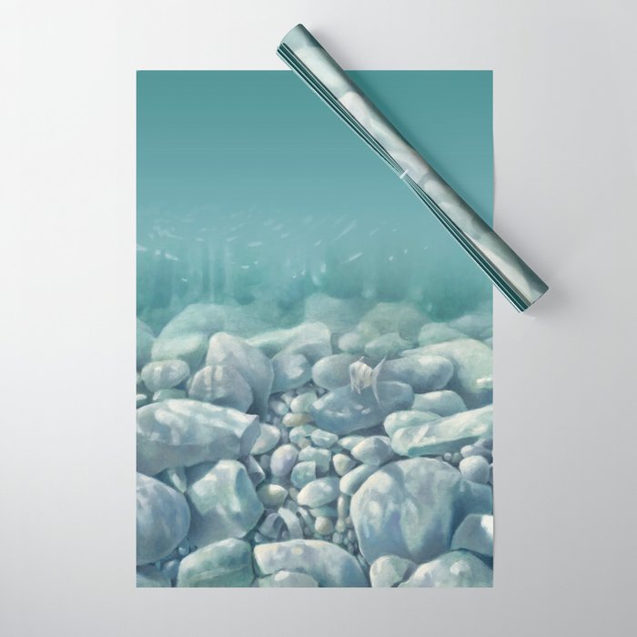 Vermont Stream Bed Wrapping Paper