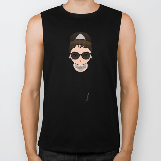 Kokeshi Audrey Hepburn Biker Tank